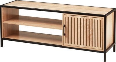 Vera tv-taso 116x33x45 cm tammi/musta